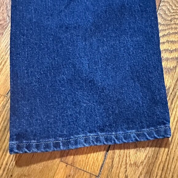 Wrangler Regular Fit Medium Wash Straight Leg Jeans Men’s Size 46 x 30 Y2K - Picture 12 of 14